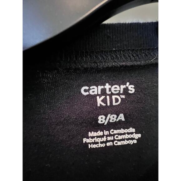 Halloween Long Sleeve Tee Shirt Dinosure Eating Spider Web Size 8/8A - Picture 3 of 4